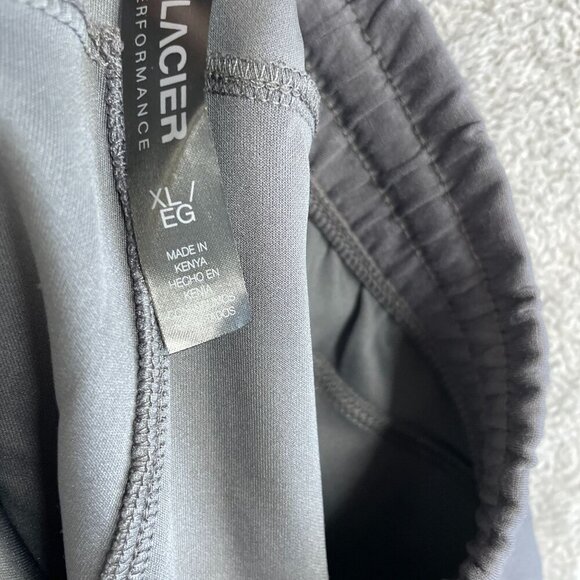 NWOT Glacier Performance Men's XL Gray Joggers pants Soft Fabric - Picture 6 of 9